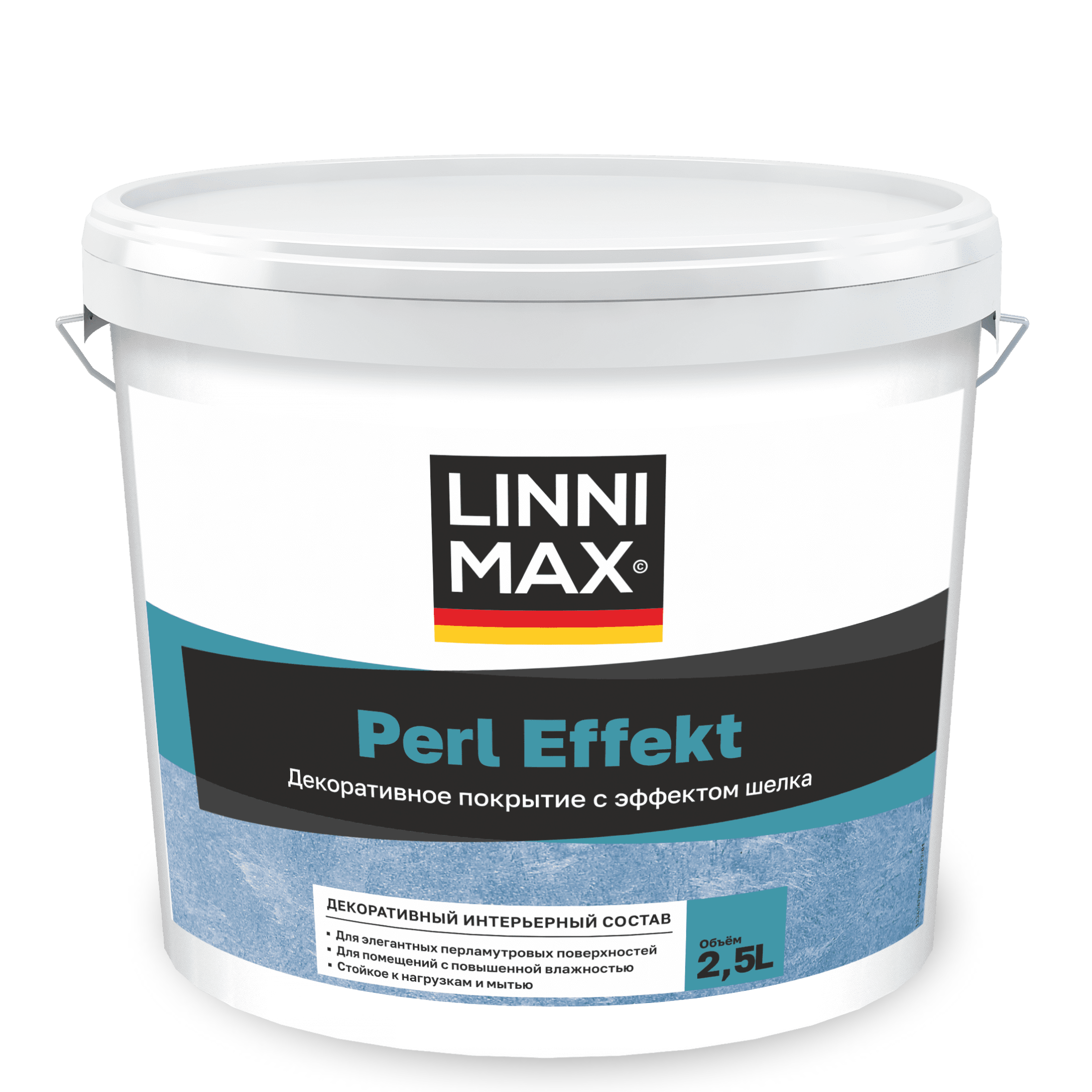 Декоративное покрытие LINNIMAX PERL EFFEKT ЛИННИМАКС ПЕРЛ ЭФФЕКТ 1,25л.
