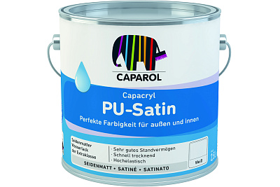 Caparol Capacryl PU-Satin Weiss/ Капакрил ПУ-Сатин (База 1)